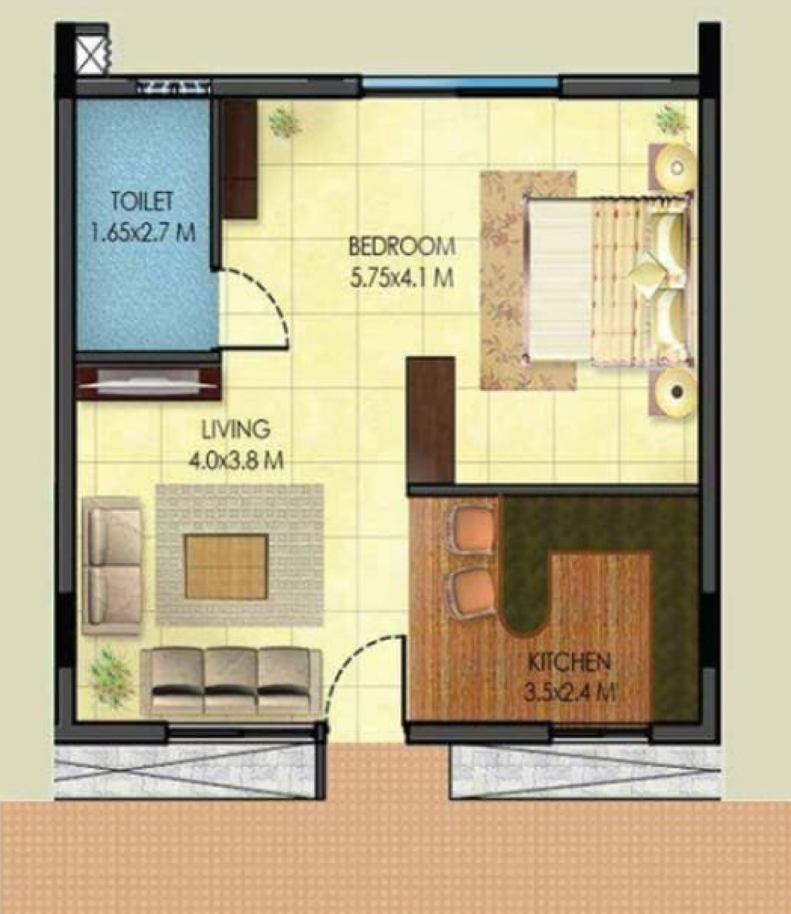 1BHK