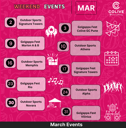 March-Events