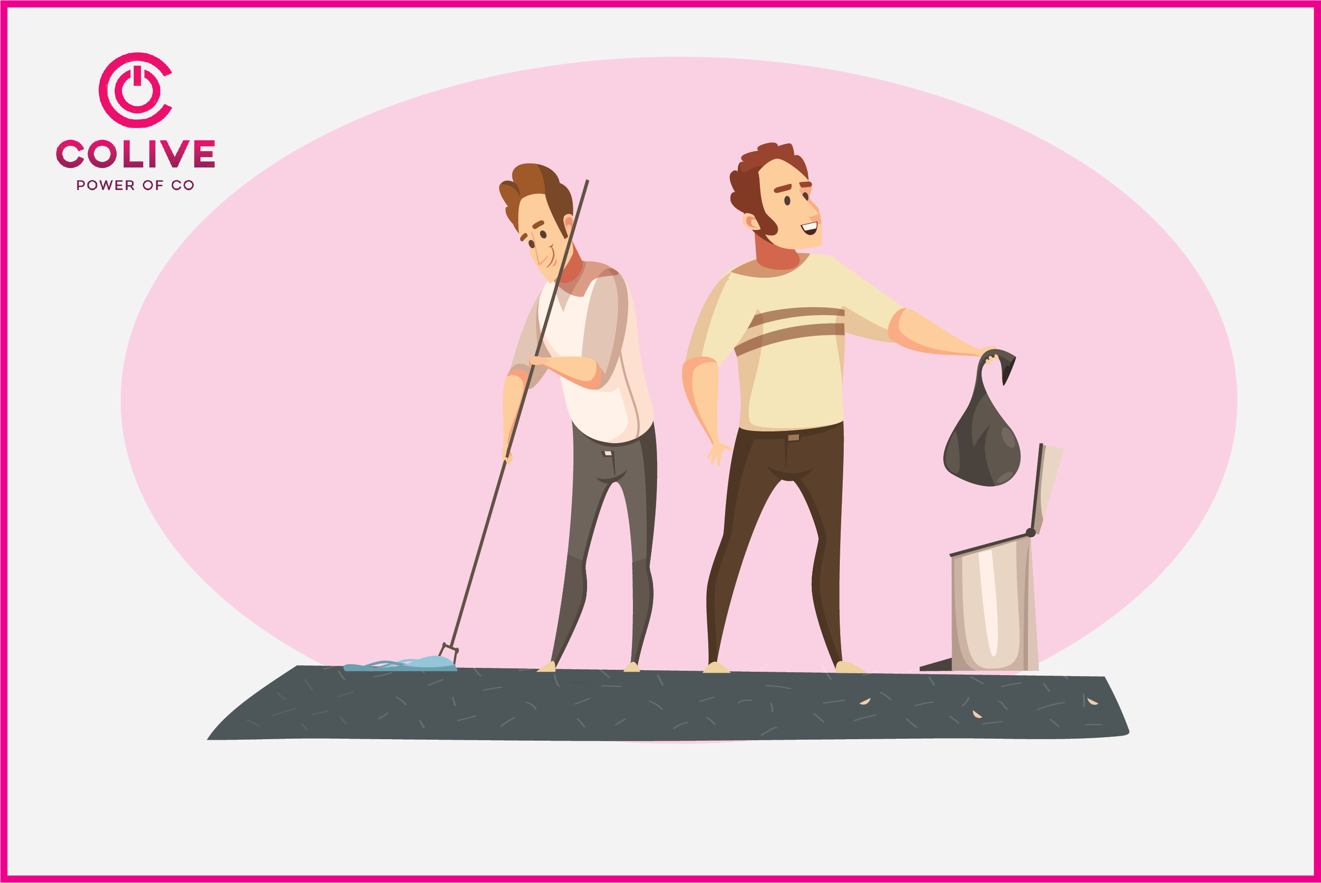5 Great Ways To Split House Chores With Your Roommate Blog Colive