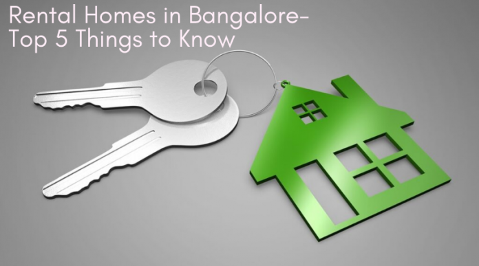 Rental Homes in Bangalore