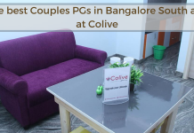 The best couples PGs in Bangalore South are at Colive Couples PGs in Bangalore South