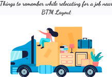 Things to remember while relocating to Coliving PGs near BTM Layout for work Coliving PGs near BTM Layout