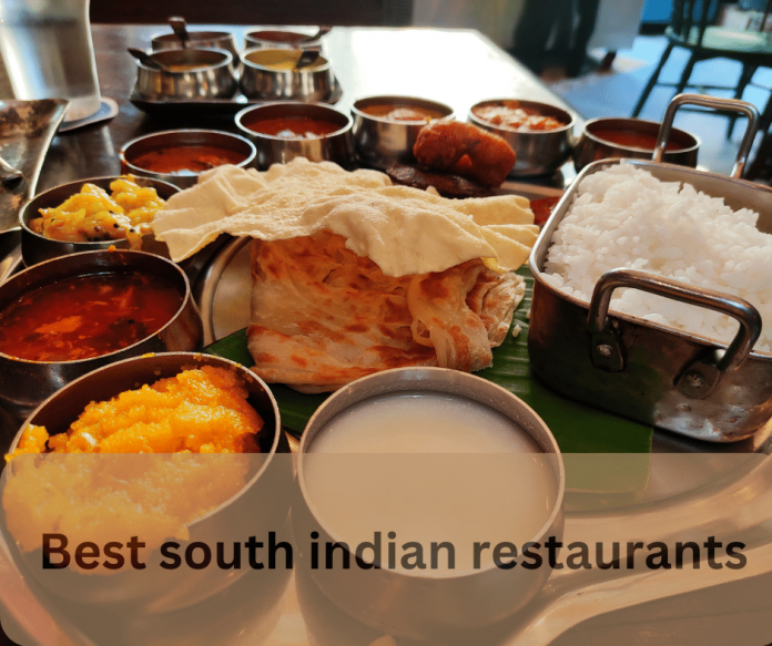 South indian restaurants