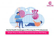 Mental Health Challenges in PG Living for IT Professionals (And How to Reduce Them)