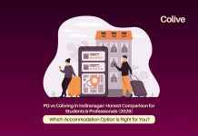 PG vs Coliving in Indiranagar: Honest Comparison for Students & Professionals (2026)